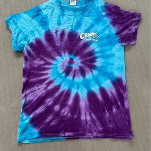 Purple and Blue Tie-Dye T-Shirt